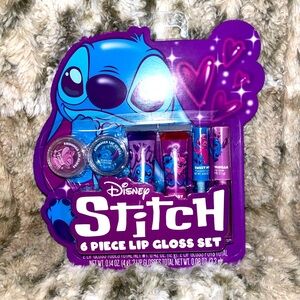 Stitch 6 piece lip gloss set